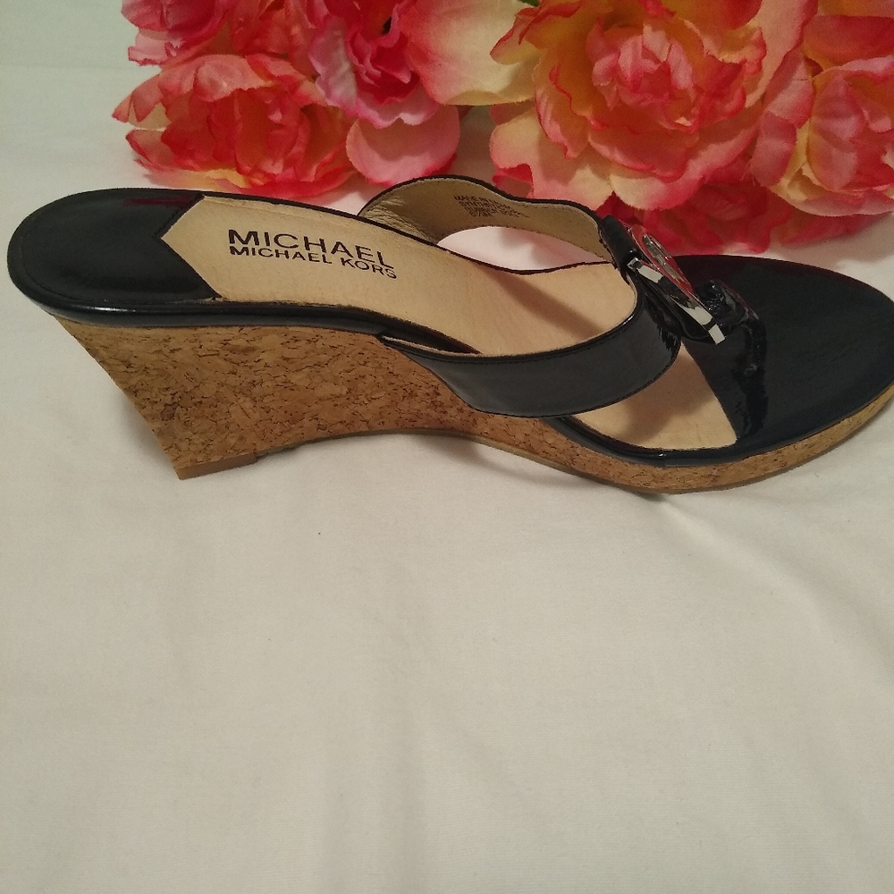 Michael Michael Kors Wedge Women's Sandals - Picture 2 of 4